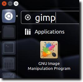 Mở GIMP