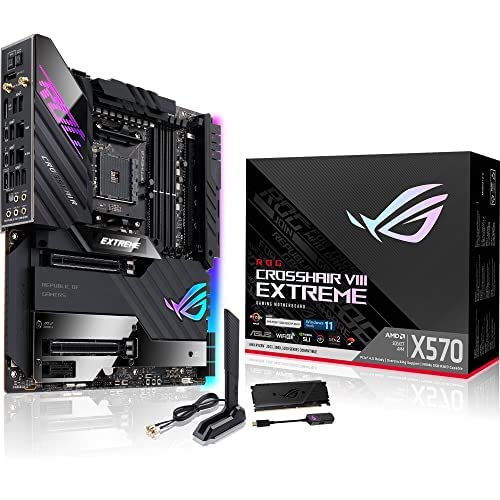 ASUS ROG Crosshair VIII Extreme AMD AM4 X570/X570S EATX Gaming Bo mạch chủ