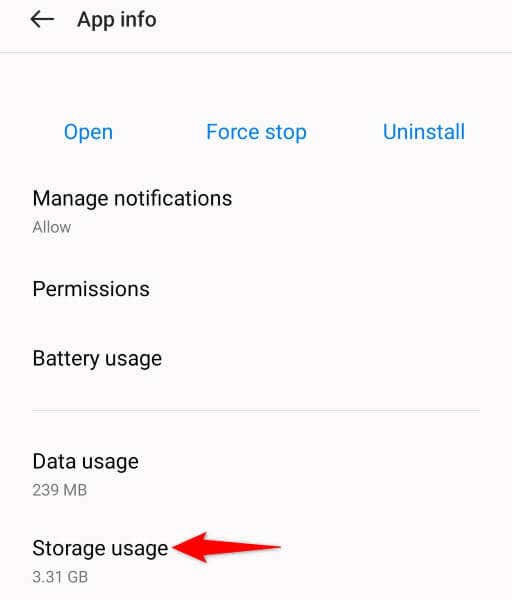 Xóa bộ nhớ cache của Instagram trên hình ảnh thiết bị Android của bạn