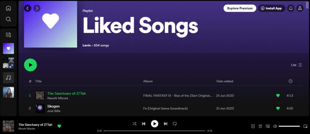 Cách xáo trộn danh sách phát Spotify trên web hình 2