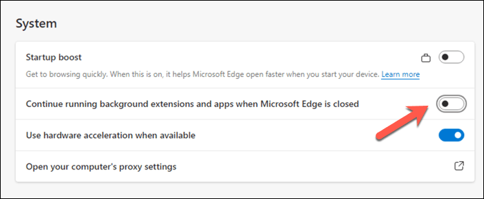 Cách dừng Microsoft Edge chạy ẩn khi đóng ảnh 5